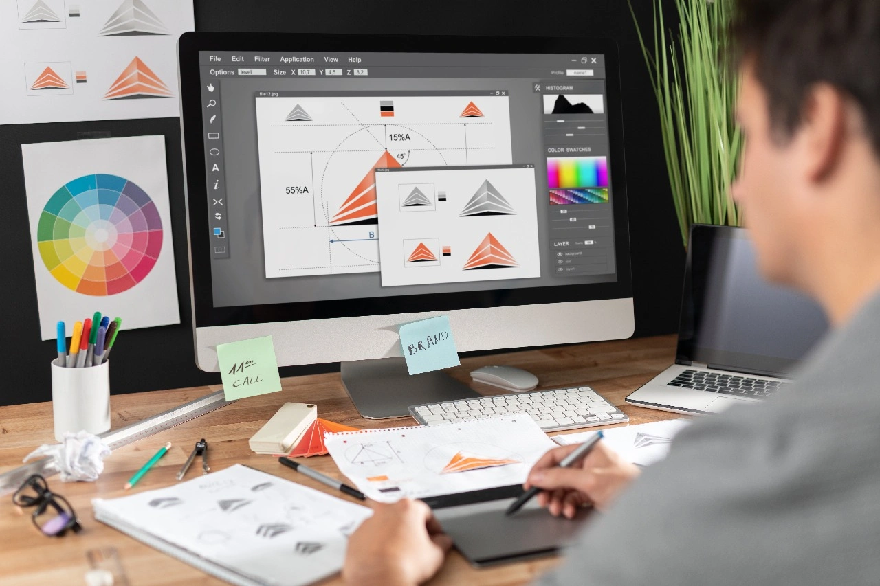 graphic design course in surat with real-world design portfolio building